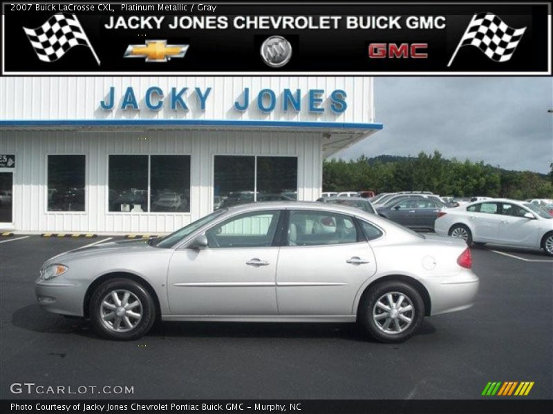 Platinum Metallic / Gray 2007 Buick LaCrosse CXL