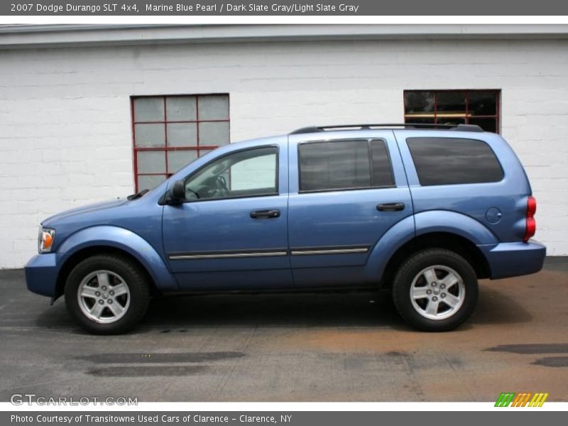 Marine Blue Pearl / Dark Slate Gray/Light Slate Gray 2007 Dodge Durango SLT 4x4