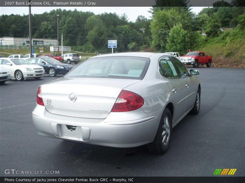 Platinum Metallic / Gray 2007 Buick LaCrosse CXL