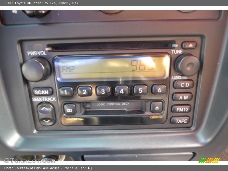 Black / Oak 2002 Toyota 4Runner SR5 4x4