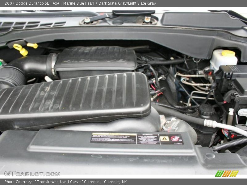 Marine Blue Pearl / Dark Slate Gray/Light Slate Gray 2007 Dodge Durango SLT 4x4