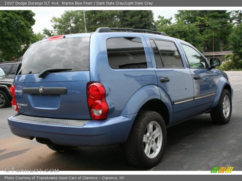 Marine Blue Pearl / Dark Slate Gray/Light Slate Gray 2007 Dodge Durango SLT 4x4
