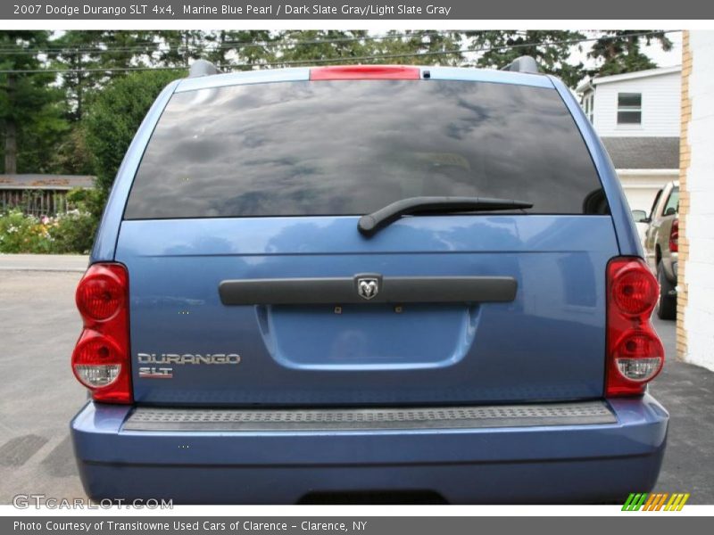 Marine Blue Pearl / Dark Slate Gray/Light Slate Gray 2007 Dodge Durango SLT 4x4