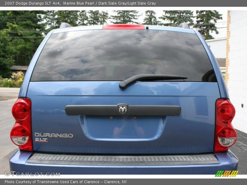 Marine Blue Pearl / Dark Slate Gray/Light Slate Gray 2007 Dodge Durango SLT 4x4