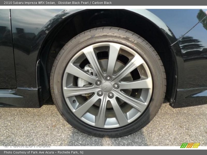 Obsidian Black Pearl / Carbon Black 2010 Subaru Impreza WRX Sedan