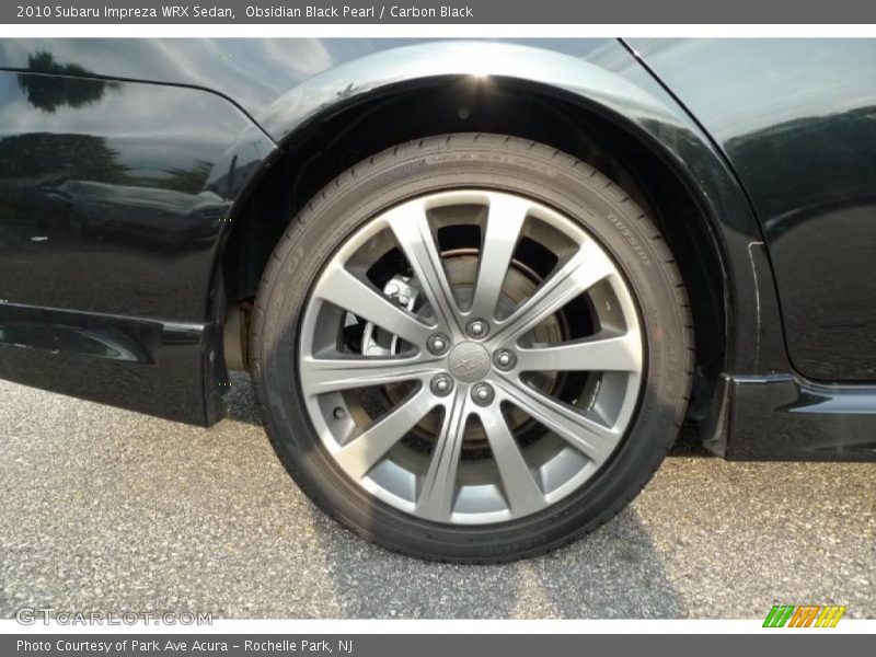 Obsidian Black Pearl / Carbon Black 2010 Subaru Impreza WRX Sedan