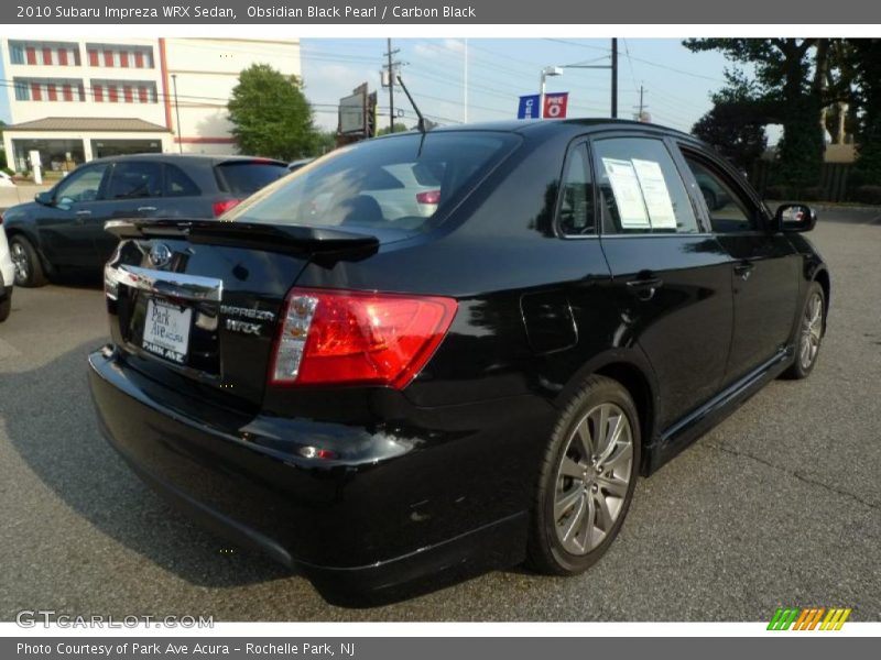 Obsidian Black Pearl / Carbon Black 2010 Subaru Impreza WRX Sedan
