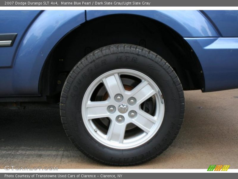Marine Blue Pearl / Dark Slate Gray/Light Slate Gray 2007 Dodge Durango SLT 4x4