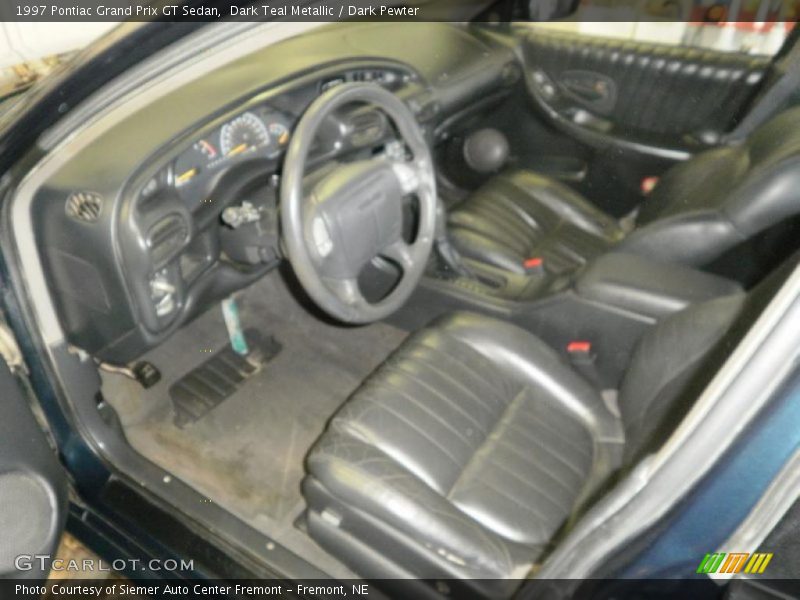 Dark Teal Metallic / Dark Pewter 1997 Pontiac Grand Prix GT Sedan