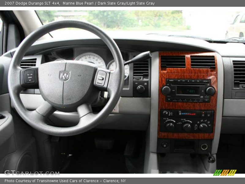 Marine Blue Pearl / Dark Slate Gray/Light Slate Gray 2007 Dodge Durango SLT 4x4