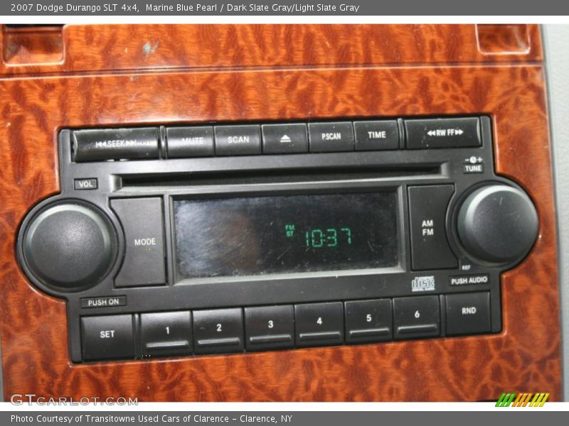 Marine Blue Pearl / Dark Slate Gray/Light Slate Gray 2007 Dodge Durango SLT 4x4