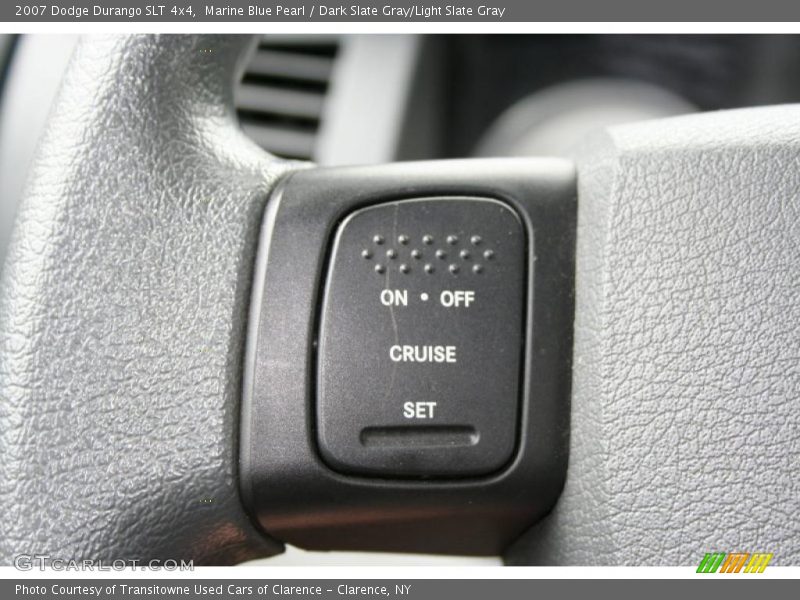 Marine Blue Pearl / Dark Slate Gray/Light Slate Gray 2007 Dodge Durango SLT 4x4