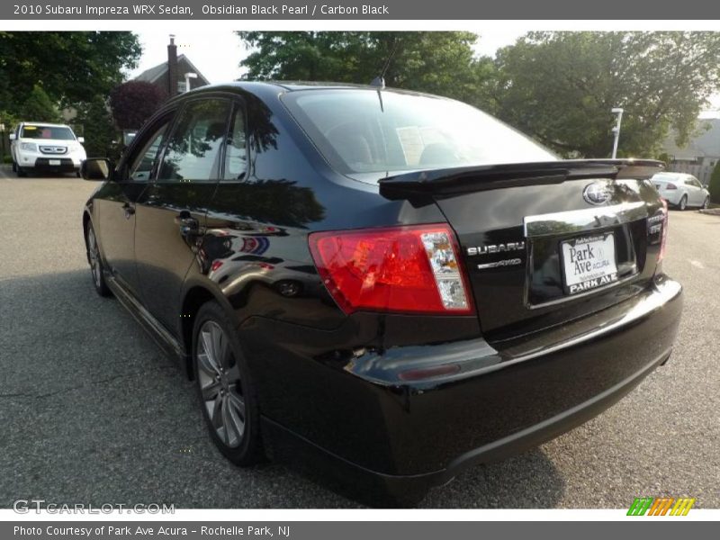 Obsidian Black Pearl / Carbon Black 2010 Subaru Impreza WRX Sedan