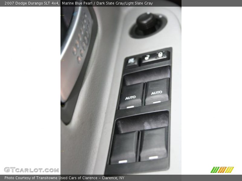 Marine Blue Pearl / Dark Slate Gray/Light Slate Gray 2007 Dodge Durango SLT 4x4