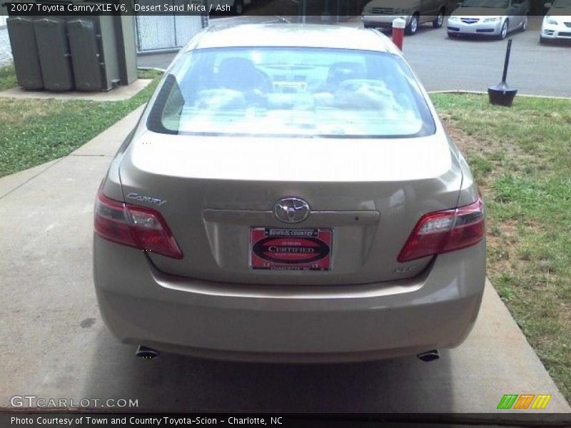 Desert Sand Mica / Ash 2007 Toyota Camry XLE V6