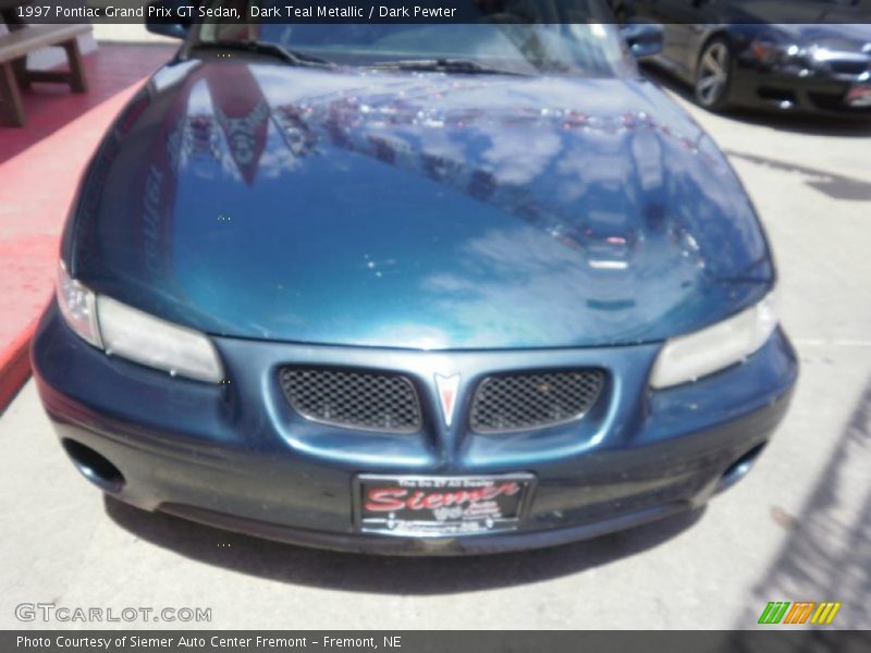 Dark Teal Metallic / Dark Pewter 1997 Pontiac Grand Prix GT Sedan