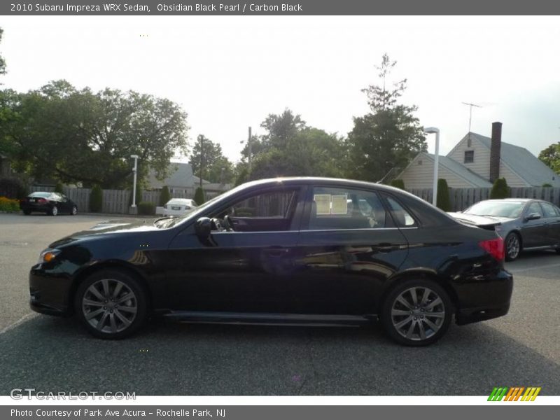 Obsidian Black Pearl / Carbon Black 2010 Subaru Impreza WRX Sedan