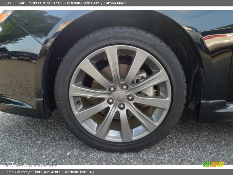 Obsidian Black Pearl / Carbon Black 2010 Subaru Impreza WRX Sedan
