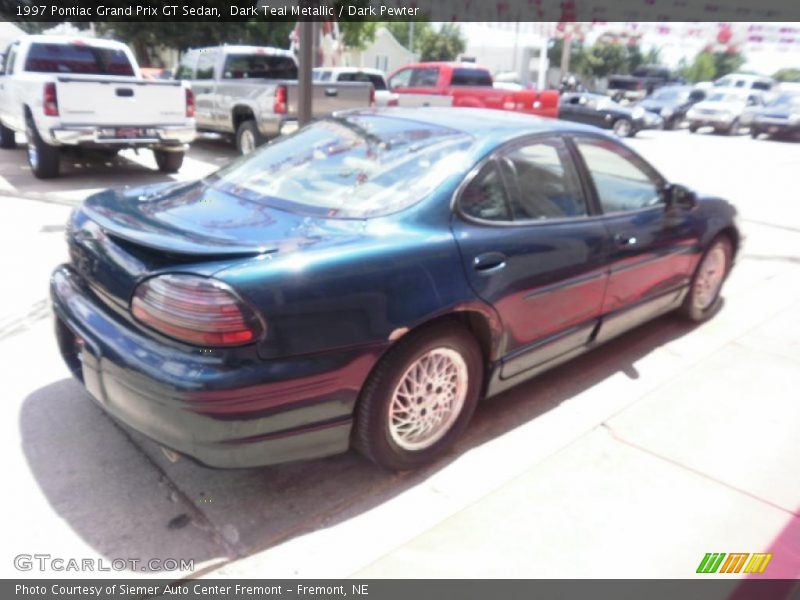 Dark Teal Metallic / Dark Pewter 1997 Pontiac Grand Prix GT Sedan