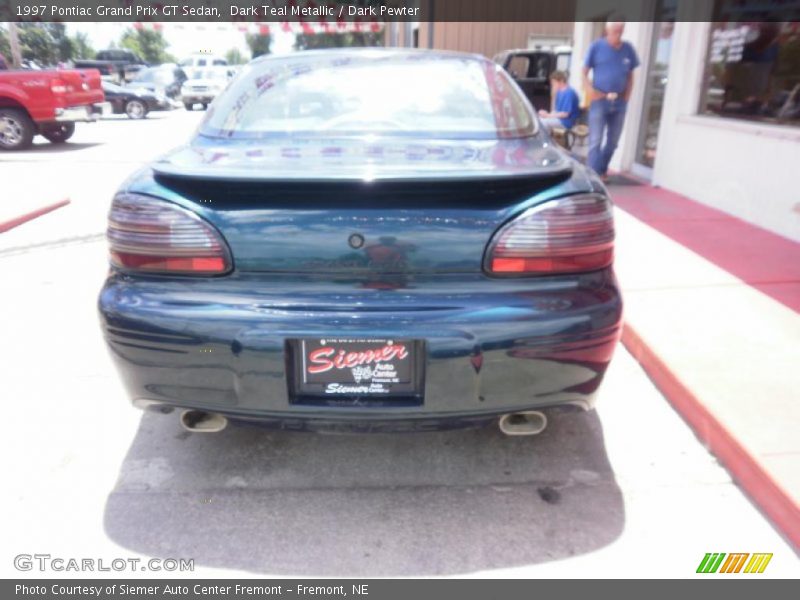 Dark Teal Metallic / Dark Pewter 1997 Pontiac Grand Prix GT Sedan