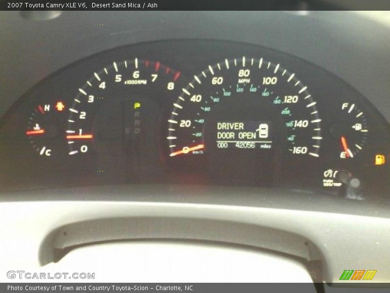 Desert Sand Mica / Ash 2007 Toyota Camry XLE V6