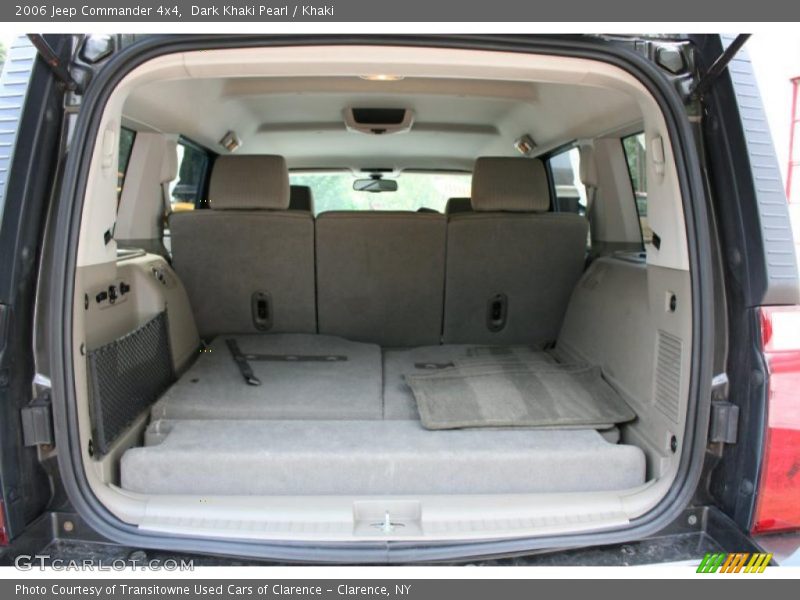 Dark Khaki Pearl / Khaki 2006 Jeep Commander 4x4