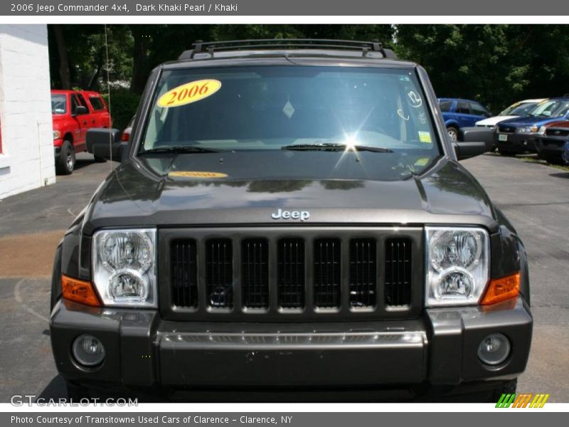 Dark Khaki Pearl / Khaki 2006 Jeep Commander 4x4
