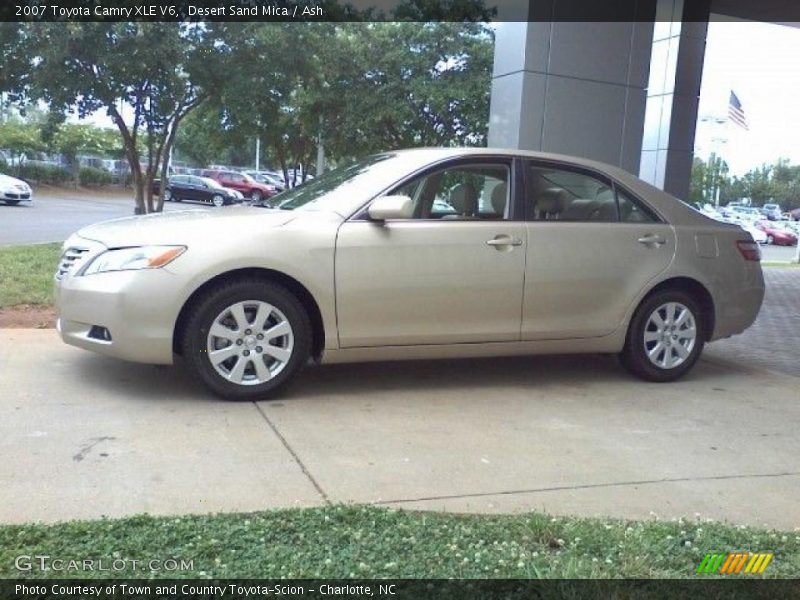 Desert Sand Mica / Ash 2007 Toyota Camry XLE V6