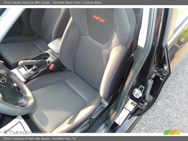 Obsidian Black Pearl / Carbon Black 2010 Subaru Impreza WRX Sedan