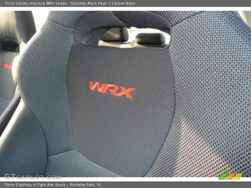 Obsidian Black Pearl / Carbon Black 2010 Subaru Impreza WRX Sedan