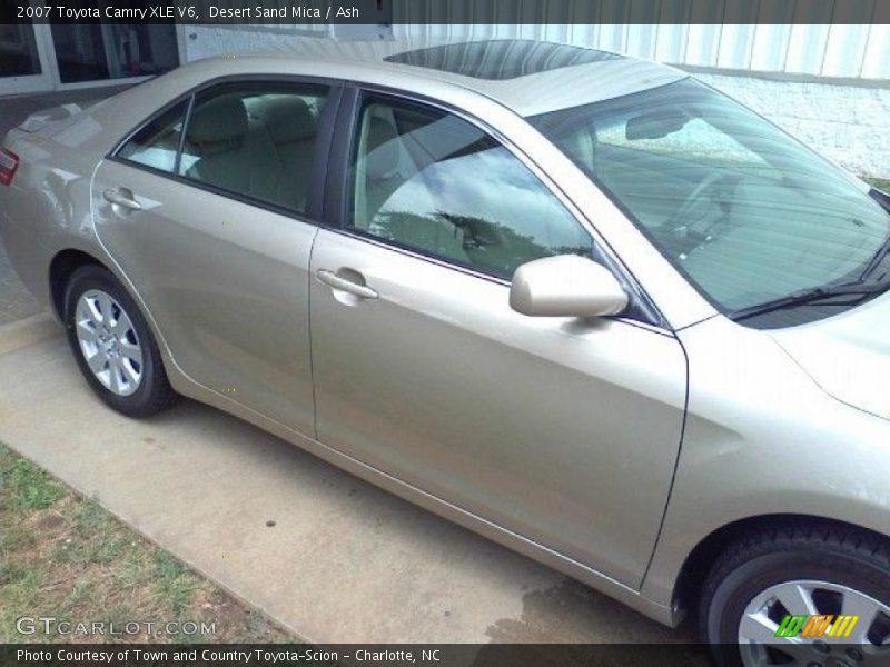 Desert Sand Mica / Ash 2007 Toyota Camry XLE V6