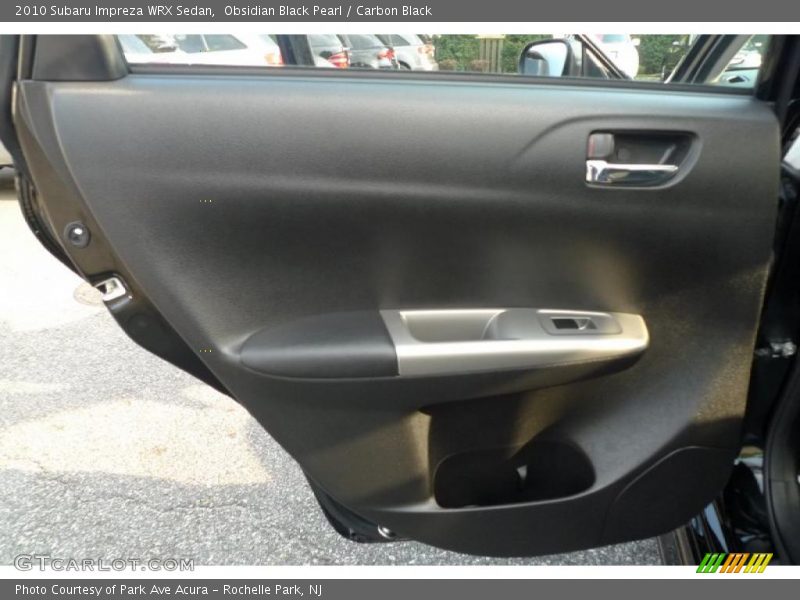 Obsidian Black Pearl / Carbon Black 2010 Subaru Impreza WRX Sedan