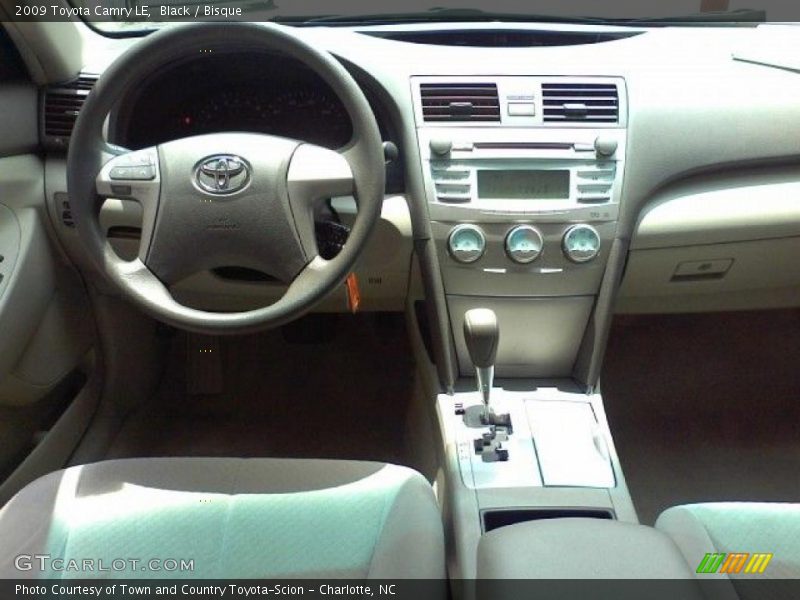 Black / Bisque 2009 Toyota Camry LE