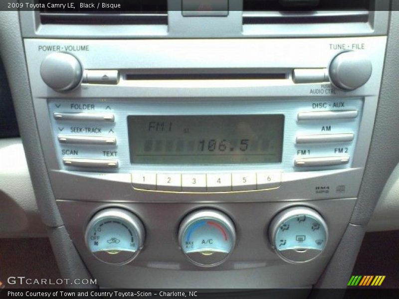 Black / Bisque 2009 Toyota Camry LE