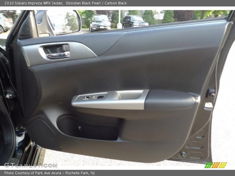 Obsidian Black Pearl / Carbon Black 2010 Subaru Impreza WRX Sedan