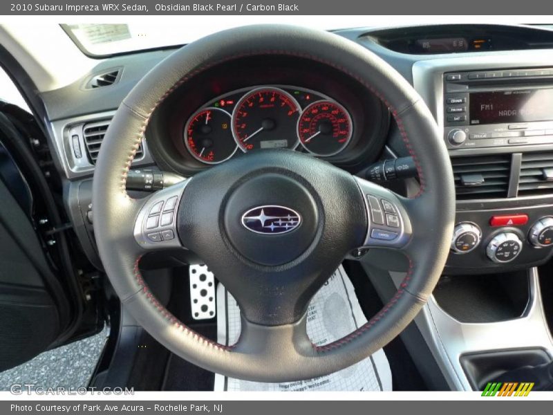 Obsidian Black Pearl / Carbon Black 2010 Subaru Impreza WRX Sedan