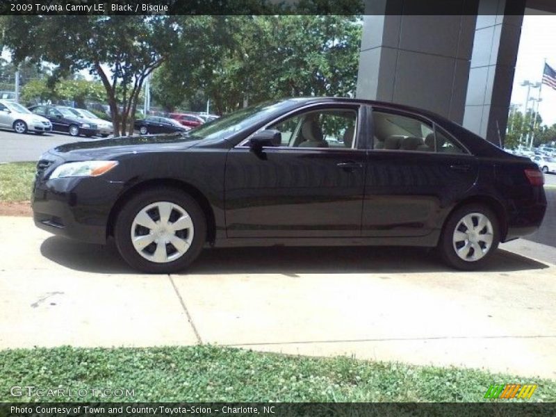 Black / Bisque 2009 Toyota Camry LE