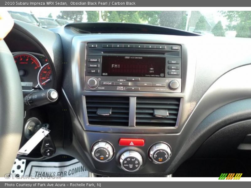 Obsidian Black Pearl / Carbon Black 2010 Subaru Impreza WRX Sedan
