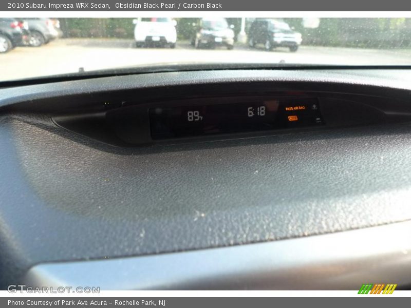 Obsidian Black Pearl / Carbon Black 2010 Subaru Impreza WRX Sedan
