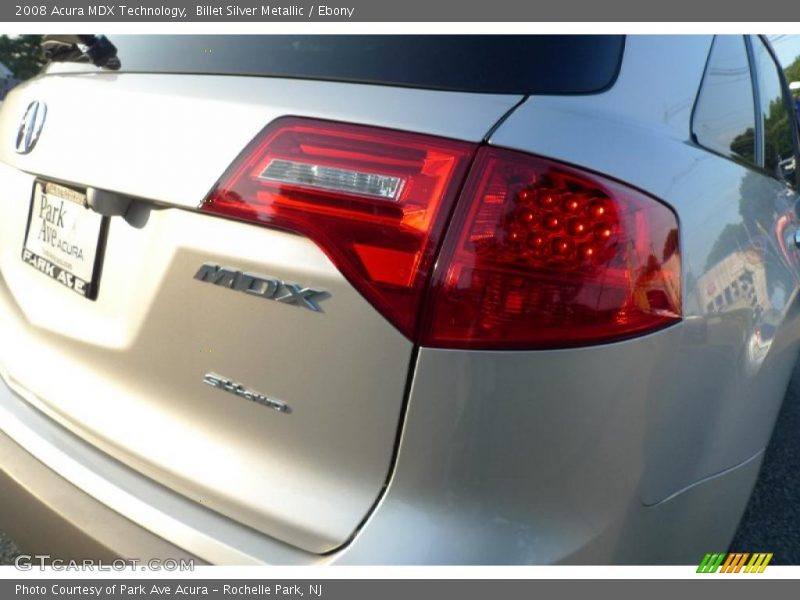 Billet Silver Metallic / Ebony 2008 Acura MDX Technology