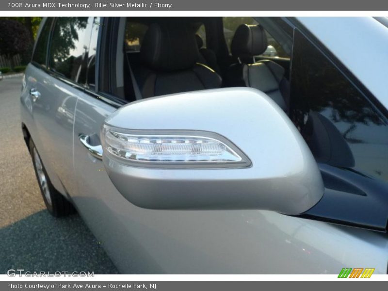 Billet Silver Metallic / Ebony 2008 Acura MDX Technology
