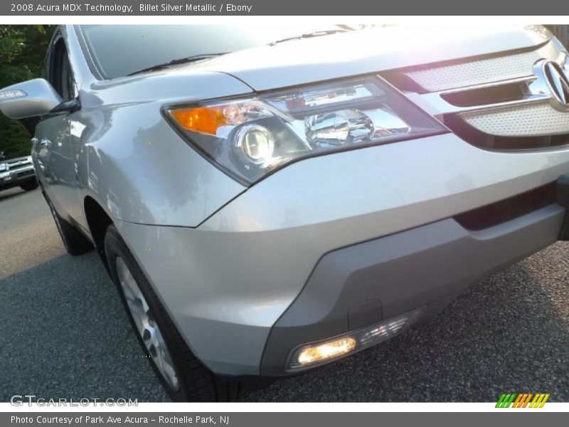 Billet Silver Metallic / Ebony 2008 Acura MDX Technology