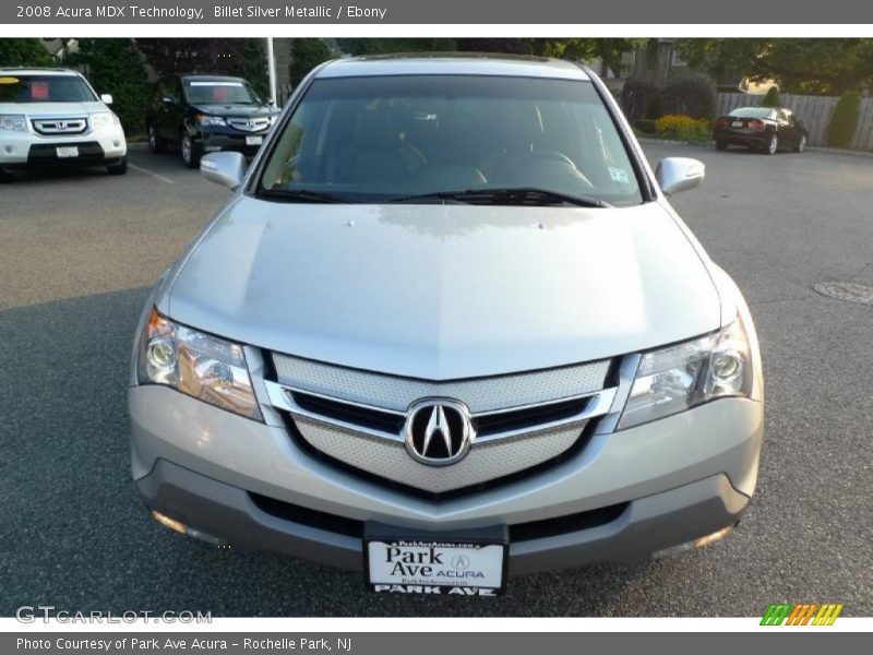 Billet Silver Metallic / Ebony 2008 Acura MDX Technology