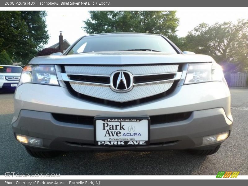 Billet Silver Metallic / Ebony 2008 Acura MDX Technology