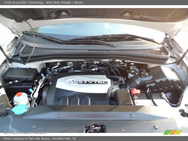 Billet Silver Metallic / Ebony 2008 Acura MDX Technology