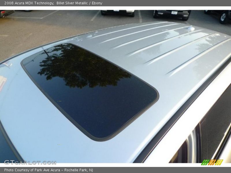 Billet Silver Metallic / Ebony 2008 Acura MDX Technology