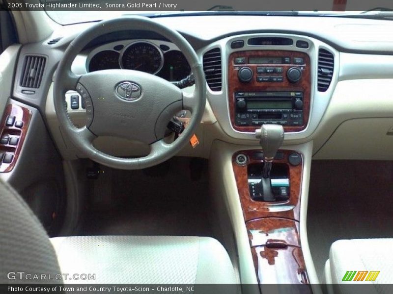 Sonora Gold Pearl / Ivory 2005 Toyota Highlander Limited