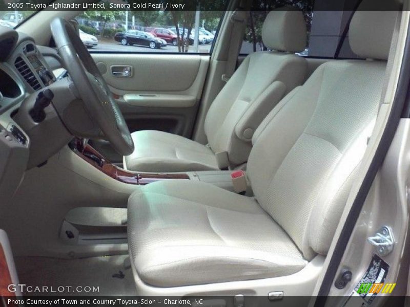 Sonora Gold Pearl / Ivory 2005 Toyota Highlander Limited