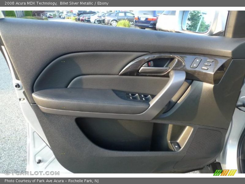 Billet Silver Metallic / Ebony 2008 Acura MDX Technology