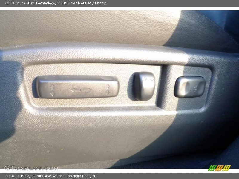 Billet Silver Metallic / Ebony 2008 Acura MDX Technology